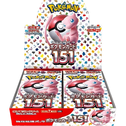 Pokemon TCG - Scarlet & Violet - 151 (SV2a) - Booster Box (Japansk)