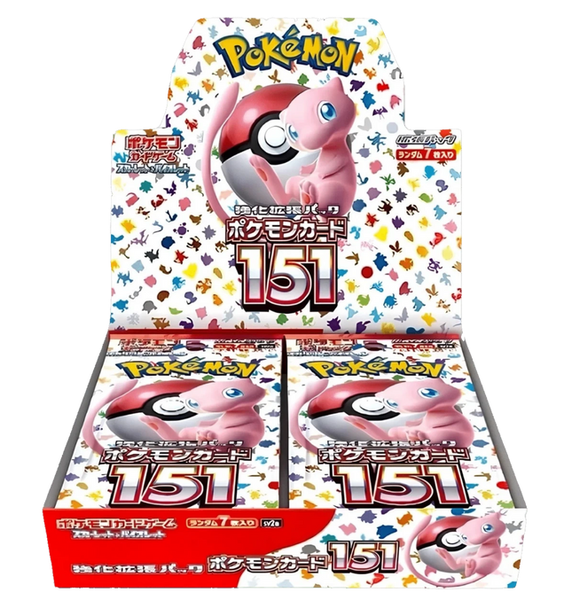 Pokemon TCG - Scarlet & Violet - 151 (SV2a) - Booster Box (Japansk)