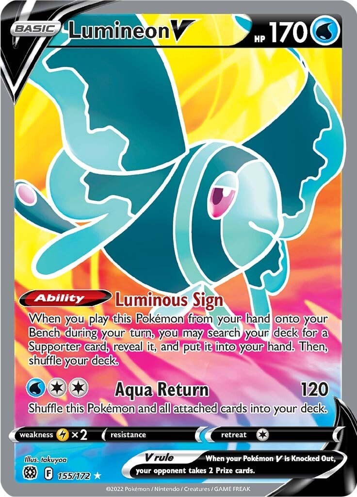 Lumineon V (Brilliant Stars) 155/172 [Near Mint]