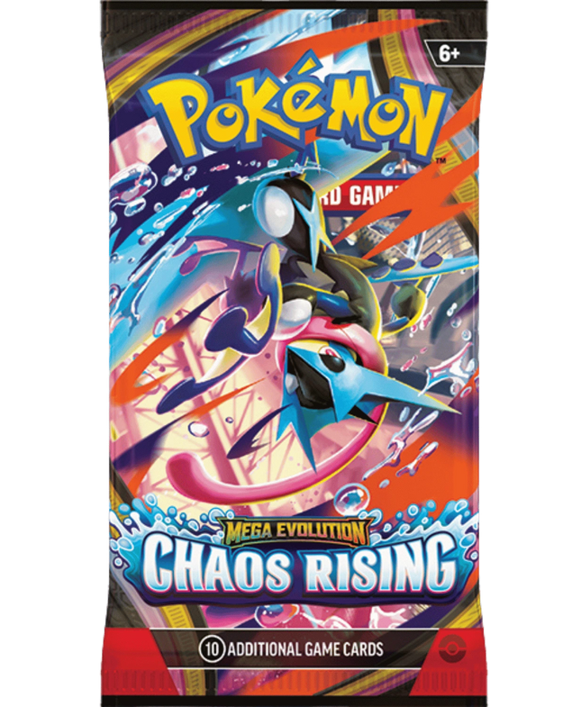Pokemon TCG - Mega Evolution - Chaos Rising (ME4) - Booster Pack (Engelsk)
