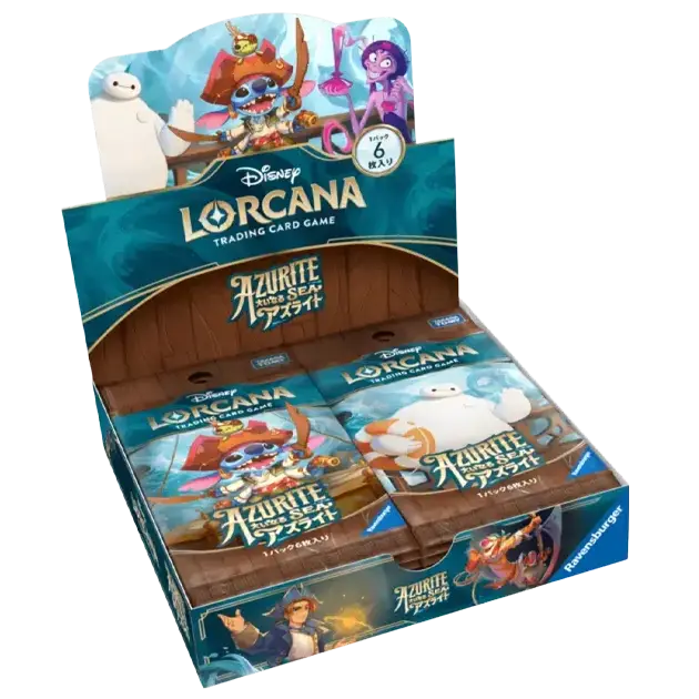 Disney Lorcana - Azurite Sea (Set 6) - Booster Box (Japansk)