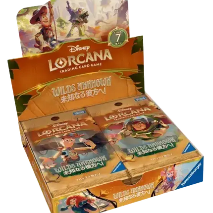 Disney Lorcana - Wilds Unknown (Set 12) - Booster Box (Japansk)