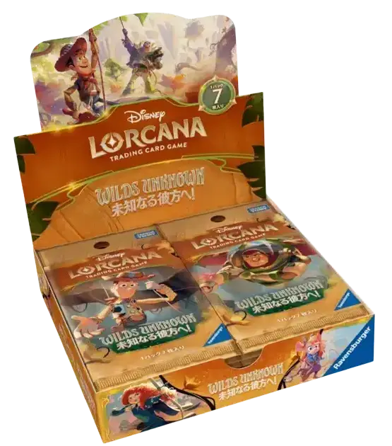 Disney Lorcana - Wilds Unknown (Set 12) - Booster Box (Japansk)