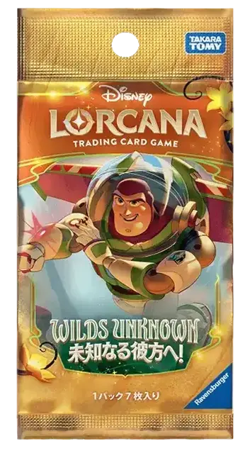 Disney Lorcana - Wilds Unknown (Set 12) - Booster Pack (Japansk)
