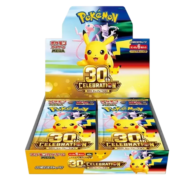 Pokemon TCG - Mega Evolution - 30th CELEBRATION (M6a) - Booster Box (Japansk) [Forudbestilling]