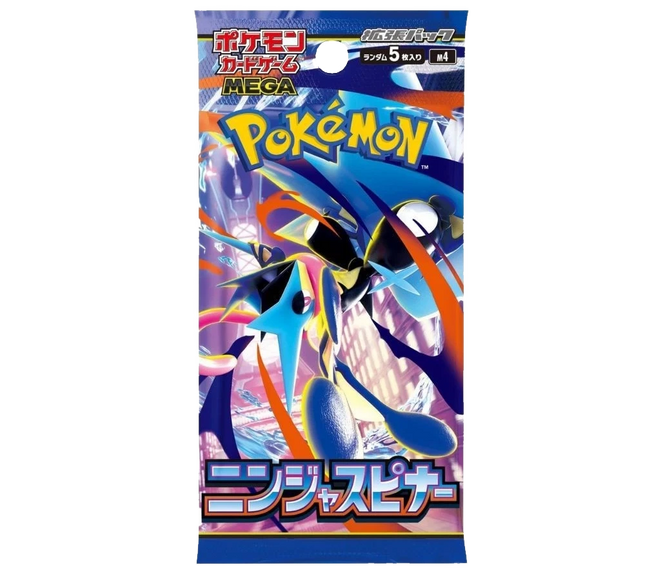 Pokemon TCG - Mega Evolution - Ninja Spinner (M4) - Booster Pack (Japansk)