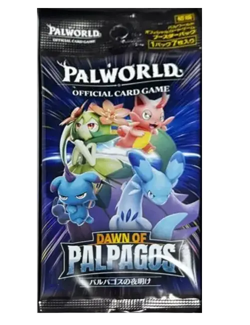Palworld OCG - Dawn of Palpagos (BP01) - First Edition Booster Pack (Japansk)