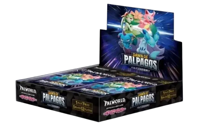 Palworld OCG - Dawn of Palpagos (BP01) - First Edition Booster Box (Japansk)