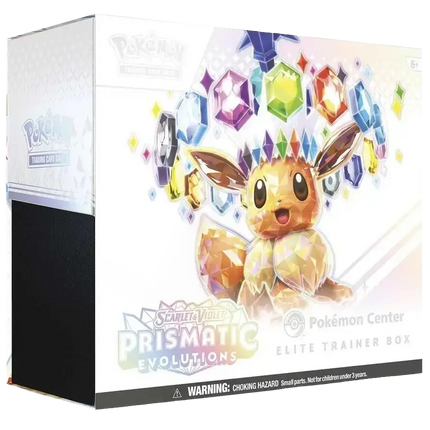 Pokemon TCG - Scarlet & Violet - Prismatic Evolutions - Pokemon Center Elite Trainer Box (Engelsk)