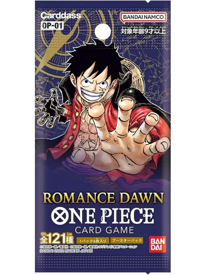 One Piece Card Game - Romance Dawn (OP-01) - Booster Pack (Japansk)