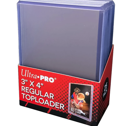 Ultra PRO - Regular Toploaders 3" x 4" (25-pak)