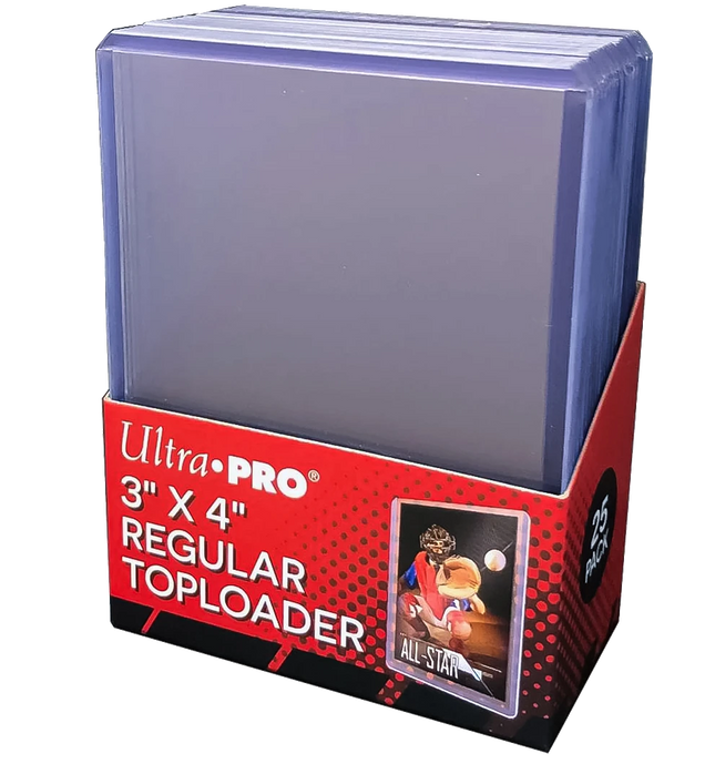 Ultra PRO - Regular Toploaders 3" x 4" (25-pak)