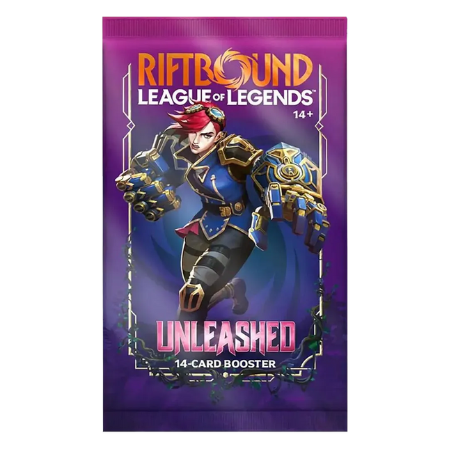 Riftbound: League of Legends TCG - Unleashed (UNL) - Booster Pack (Engelsk)