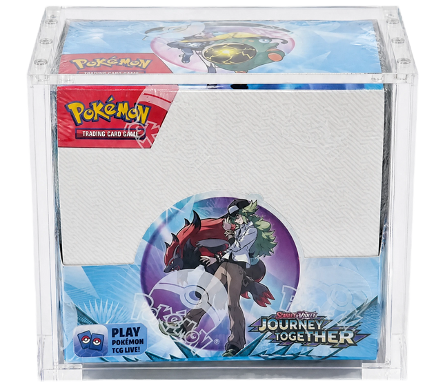 Akryl Display Case - Pokemon Booster Box (Magnetisk Låg)