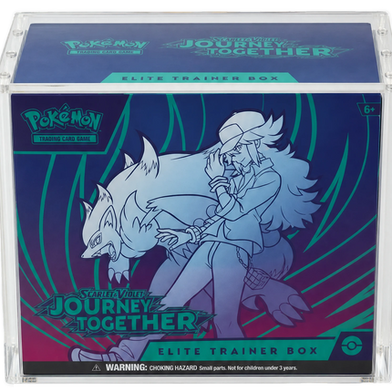 Akryldisplayetui – Pokemon Elite Trainer Box (magnetisk låg)