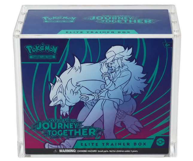 Akryl Display Case - Pokemon Elite Trainer Box (Magnetisk Låg)