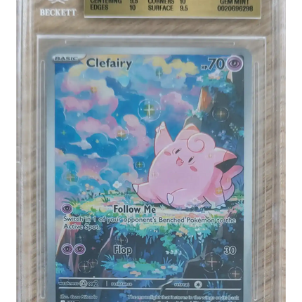 Pokemon TCG - Clefairy IR 094/088 - Perfect Order (ME3) - BGS 9.5 Gem Mint (Engelsk)