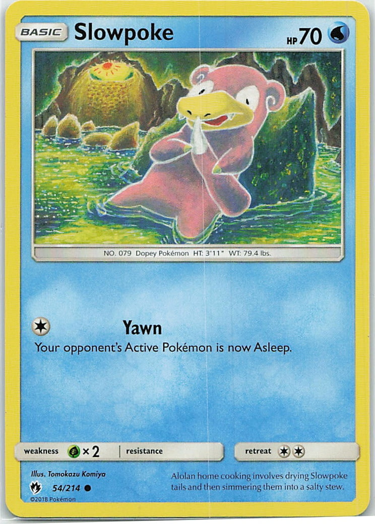 Slowpoke (Lost Thunder) 54/214 [Near Mint]