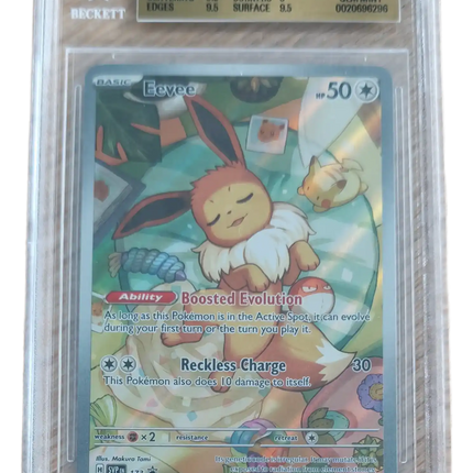 Pokemon TCG - Eevee SVP 173 - Prismatic Evolutions ETB Promo - BGS 9.5 Gem Mint (Engelsk)