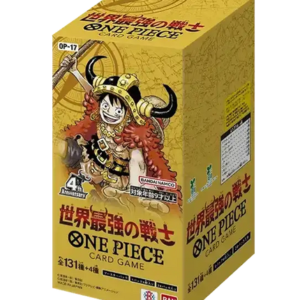 One Piece Card Game - The World's Strongest Warriors (OP-17) - Booster Box (Japansk)